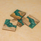 Blue Wave Coasters (Set of 4)