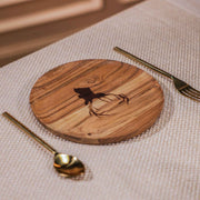 Antler Crest Serving Plate