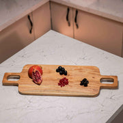 Grovez Acacia Wood Chopping Board with Double Handle