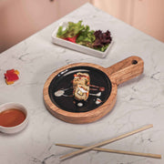 Back in Black Serving Board