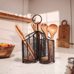 Metal Mate Utensils Holder