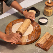 Roll It Rolling Board and Pin with Stand (Chakla Belan)