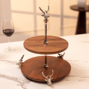 Wildwood Two-tier Cake Stand