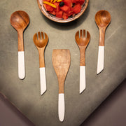 Ivory Serving Spoons Set