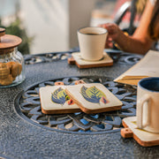 Timber Leaf Coaster (Set of 4)