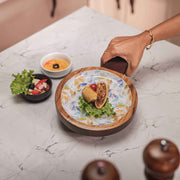 Leaf Me Alone Serving Board