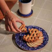 Floral Midnight Serving Platter