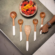 Ivory Serving Spoons Set