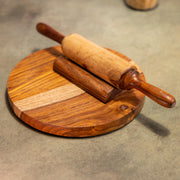 Roll It Rolling Board and Pin with Stand (Chakla Belan)