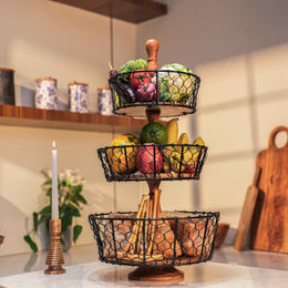 Farmhouse Multipurpose Storage Basket