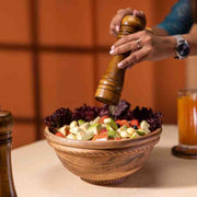 Annapurna Acacia Wood Multipurpose Bowl (Medium)