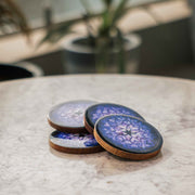 Blue Nebula Coaster (Set of 4)
