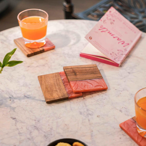 Blush Tide Coaster (Set of 4)