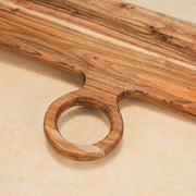 Knivio Acacia Wood Chopping Board with Center Handle
