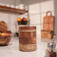 Rustic Roll Utensils Holder