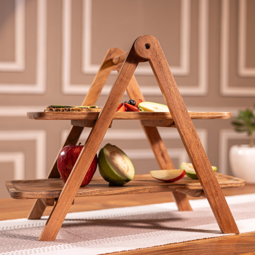 Serveware Rack SnackRack Multipurpose Collapsable Serveware – Ireka Homes