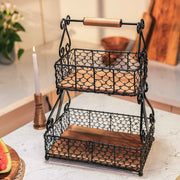 Vintage Charm Multipurpose Storage Basket