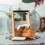 CarryEase Coaster with Holder (Set of 8)