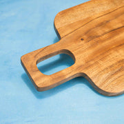 Grovez Acacia Wood Chopping Board with Double Handle