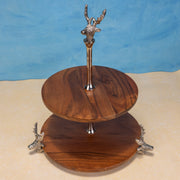 Wildwood Two-tier Cake Stand
