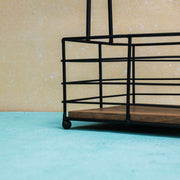 Rustic Grid Multipurpose Storage Basket