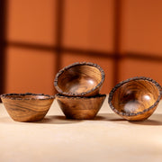 Vriksha Acacia Wood Multipurpose Bowl (Set of 4)