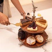 Wildwood Two-tier Cake Stand