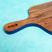 Trimsy Acacia Wood Chopping Board with Enamel Border