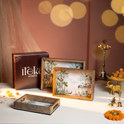 Vrindavan Serving Trays with Gift Box