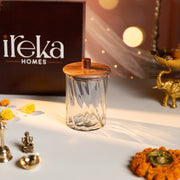 Twist Glass Jar with Gift Box