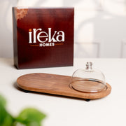 Dome n Dine Cake Cloche Platter with Gift Box