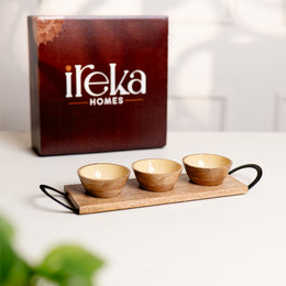 Tripple Treat Snack Bowl with Gift Box