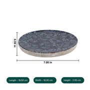 Floral Midnight Serving Platter