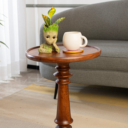 Eclipse Acacia Wood End Table