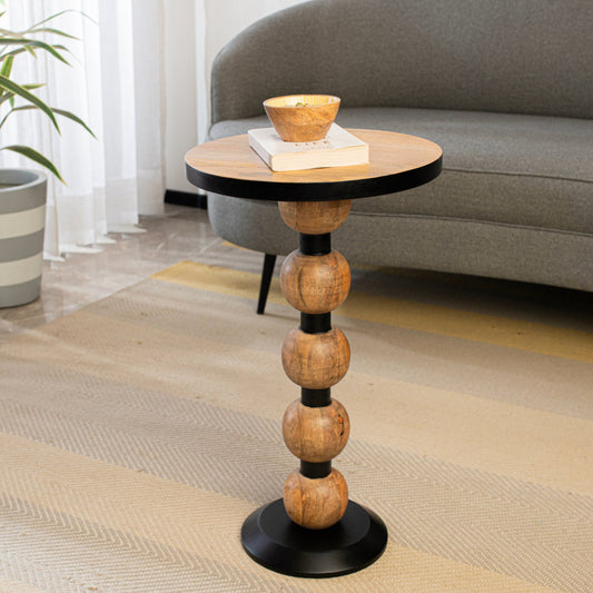 Pearl Mango Wood End Table