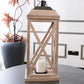 Selena Acacia Wood Lantern