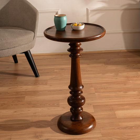 Eclipse Acacia Wood End Table