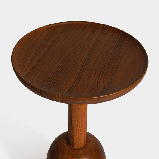 Cocoa Acacia Wood End Table