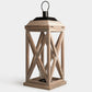 Selena Acacia Wood Lantern