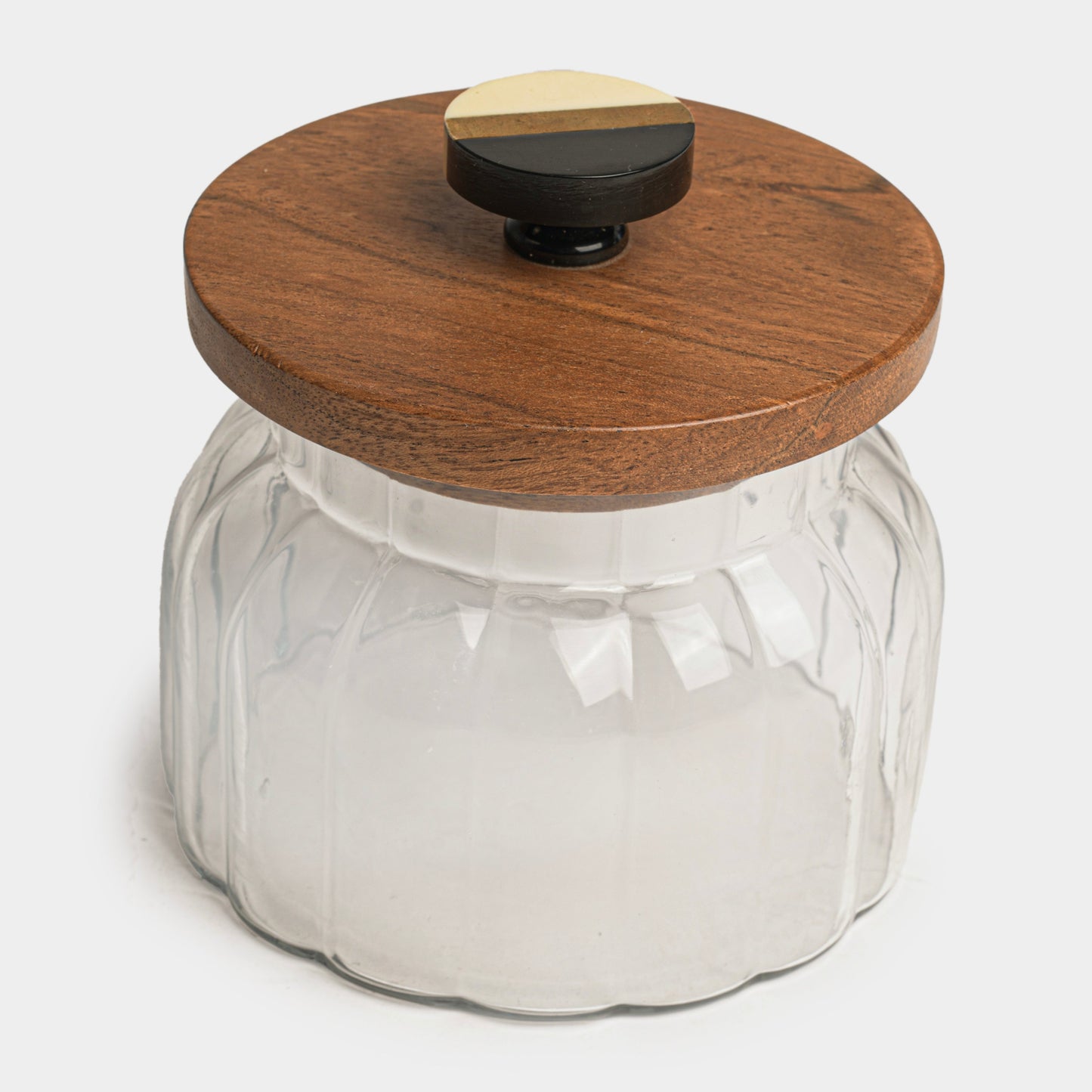 Bubble Multipurpose Glass Storage Jars with Airtight Lid