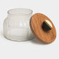 Bubble Multipurpose Glass Storage Jars with Airtight Lid