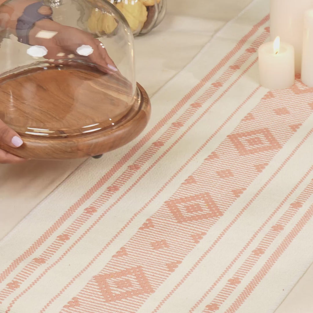 Wildood Acacia Wood Cake Stand with Glass Dome product video